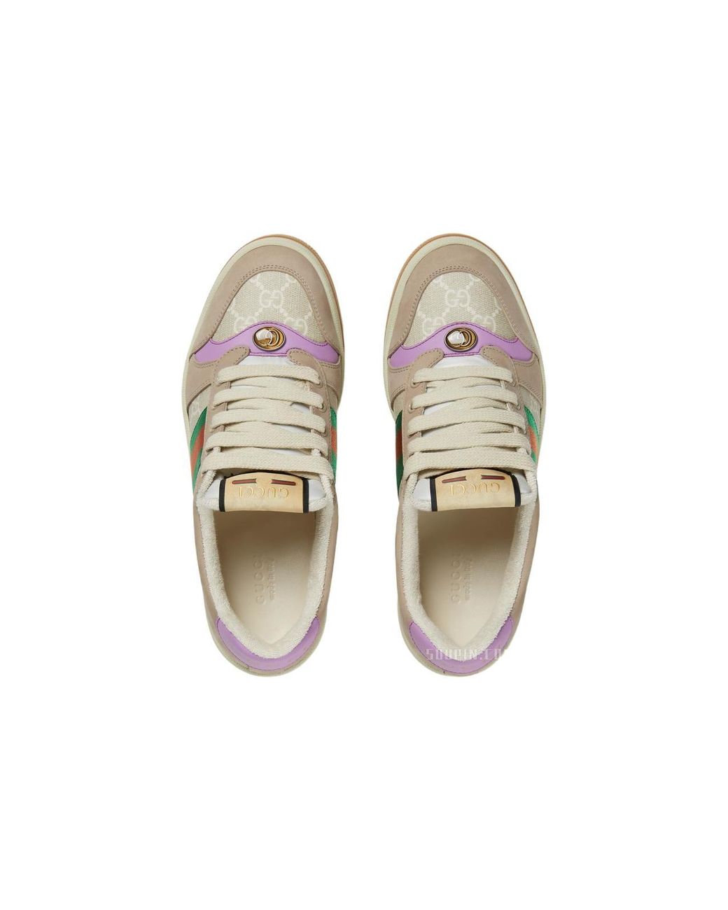 Gucci Natural (Wmns) Screener Gg Sneaker Lilac'
