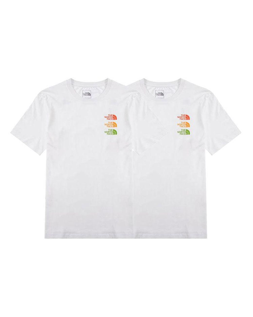 The North Face White Ss22 Logo T-Shirt for men