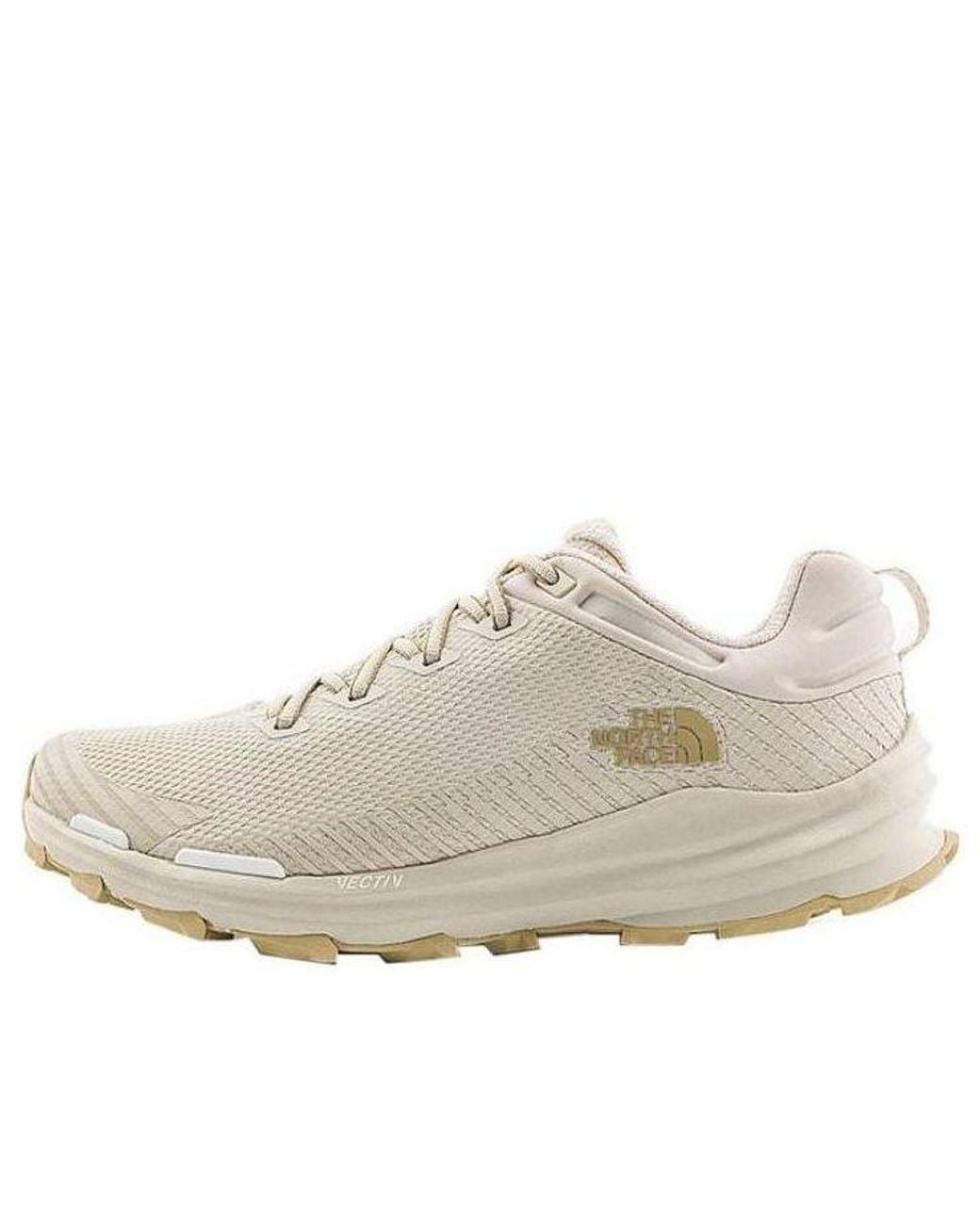 The North Face White Vectiv Fastpack Futurelight Hiking Shoes 'Sandstone' for men