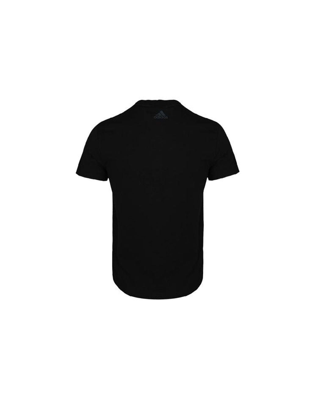 Adidas Black China Printing Short Sleeve T-Shirt for men