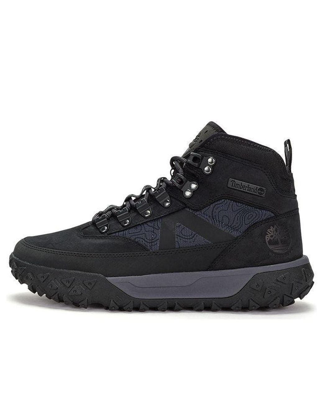 Timberland Black Greenstride Motion 6 Waterproof Mid Hikers for men
