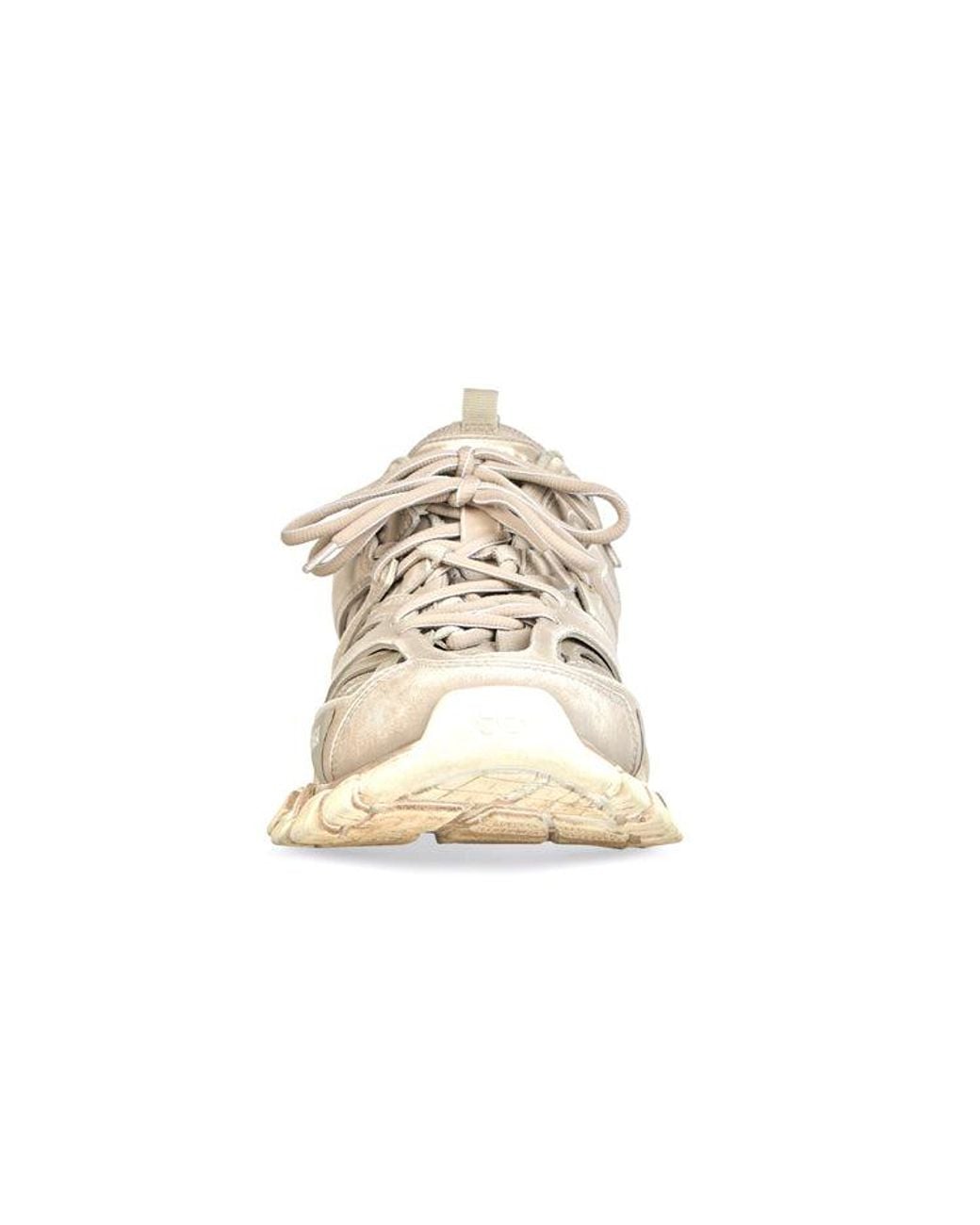 Balenciaga Natural (Wmns) Track 1.0 Sneakers 'Faded And Mesh And Suede Like Fabric'