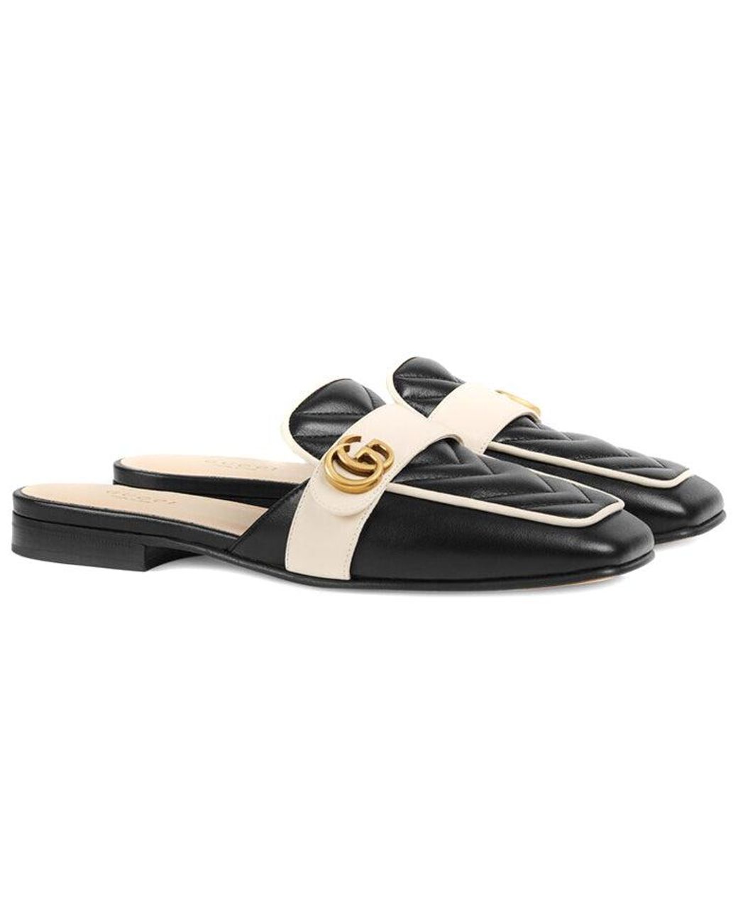 Gucci Black (Wmns) Double G Slide Sandal