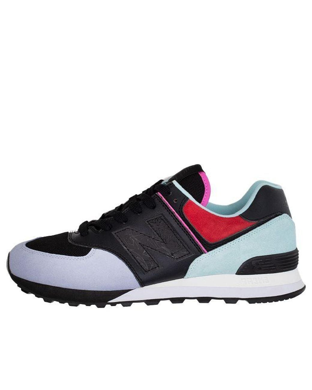 New Balance Blue Louis De Guzman X 574 'Geometric Color-Blocked' for men