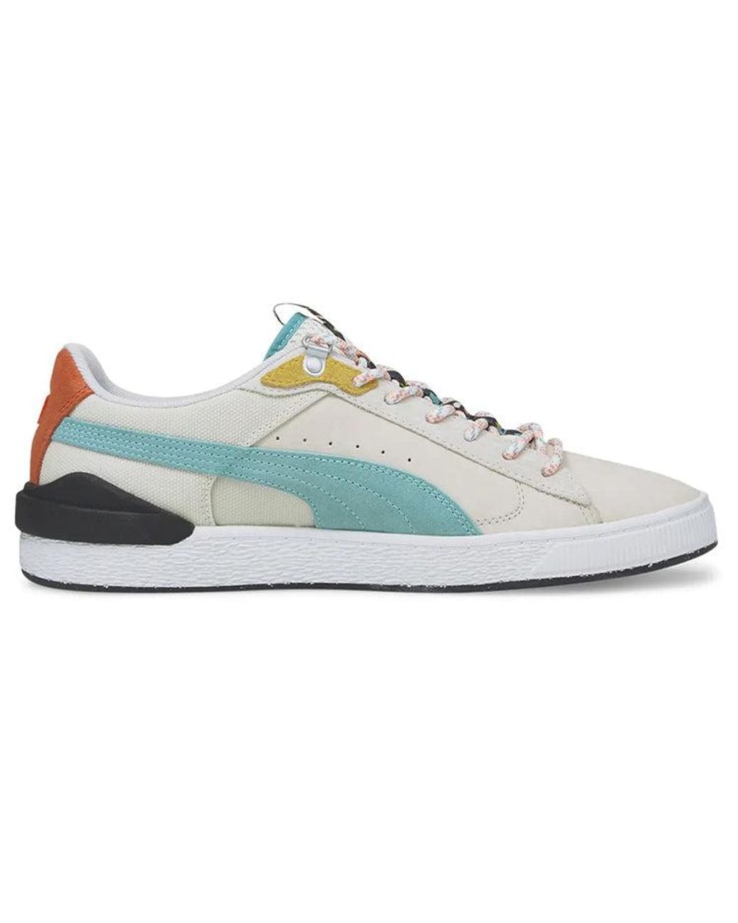 PUMA White (Wmns) Suede Bloc Hc 'Pristine'
