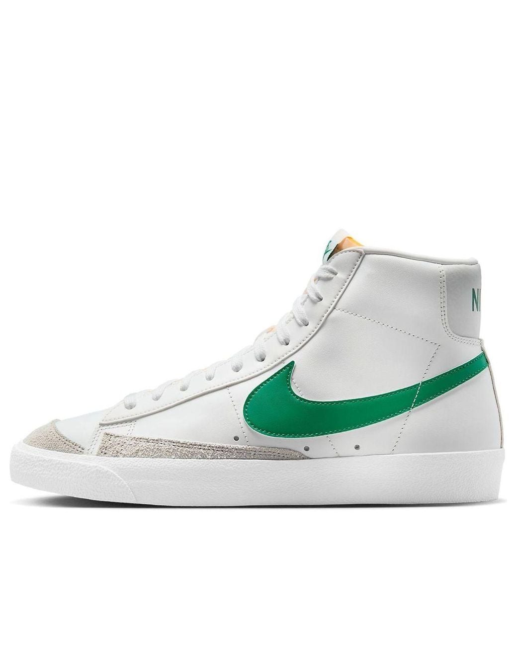Nike White Blazer Mid '77 Vintage Shoes Malachite' for men