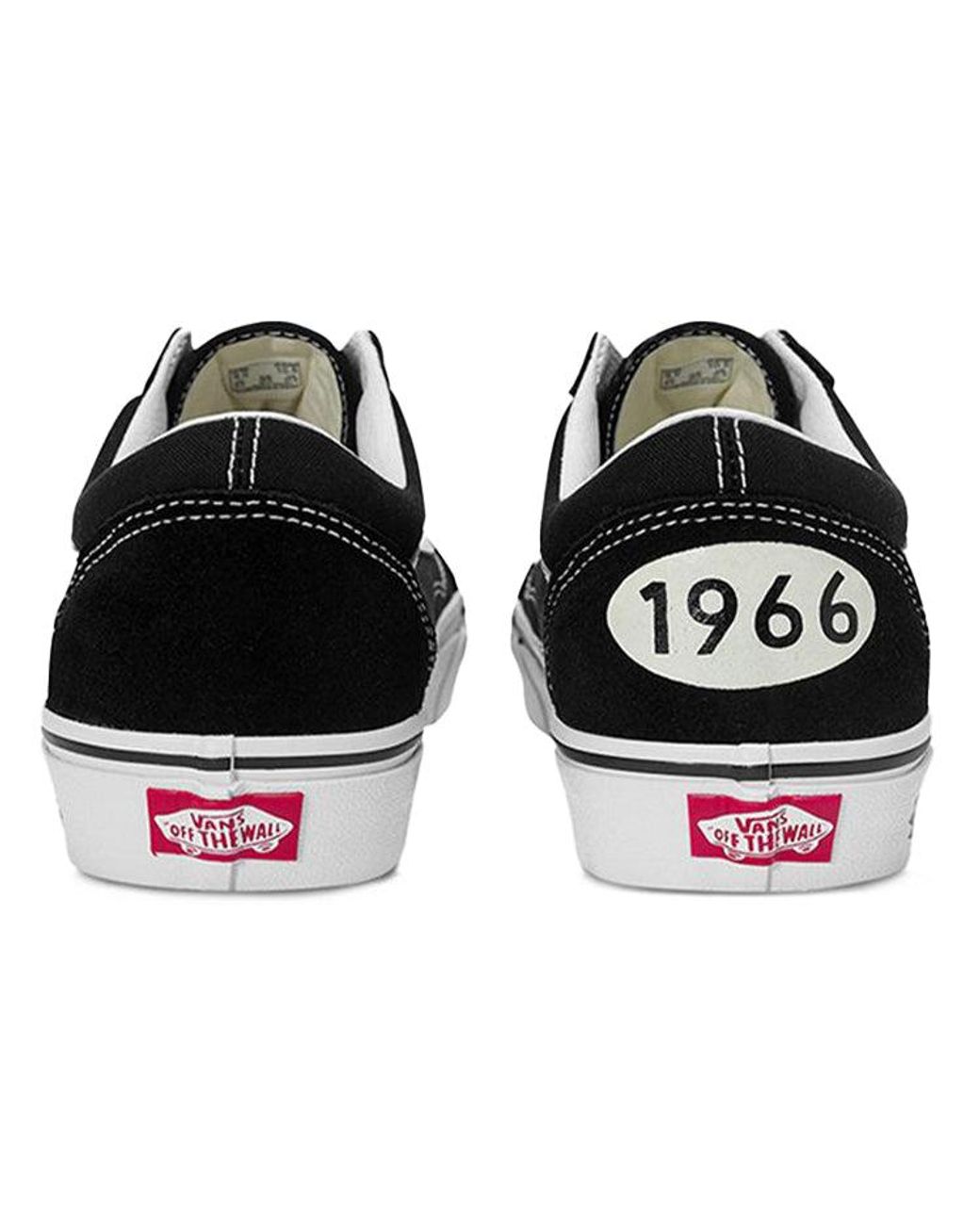 Vans Black Old Skool Classic Casual Skateboarding Shoes Series 275C for men