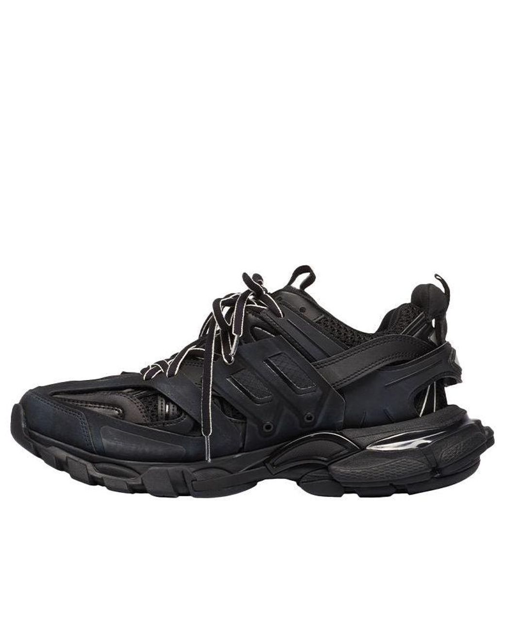 Balenciaga Black Track Led Trainer for men