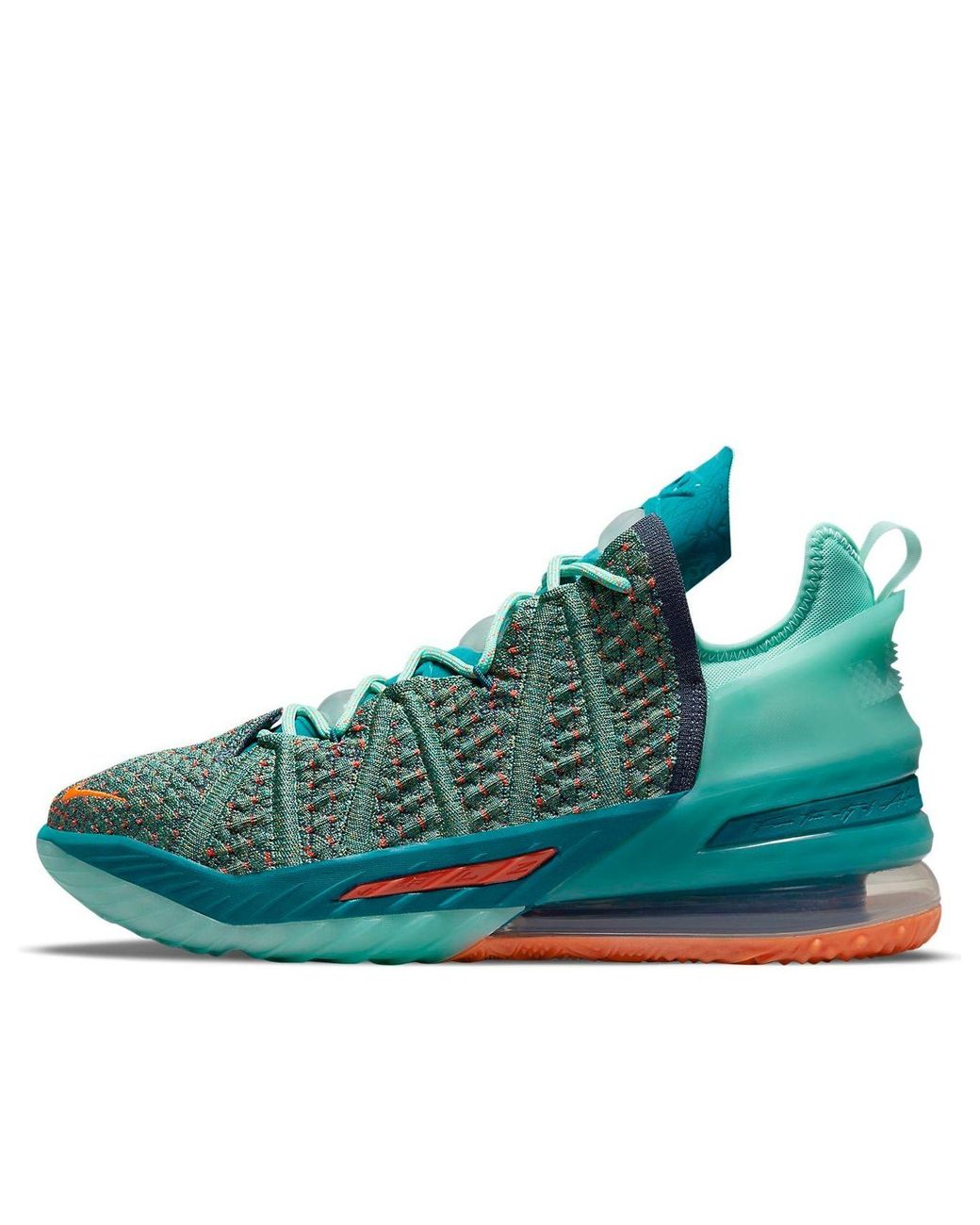 Nike Blue Lebron James Family Foundation X Lebron 18 'We Are Family' for men