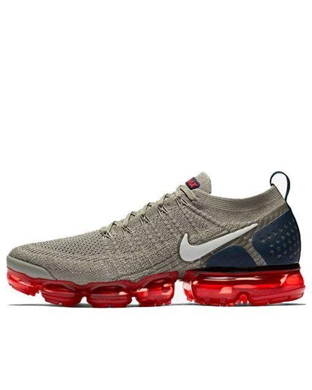 Nike Air Vapormax Flyknit 2 'dark Stucco' in Red for Men | Lyst