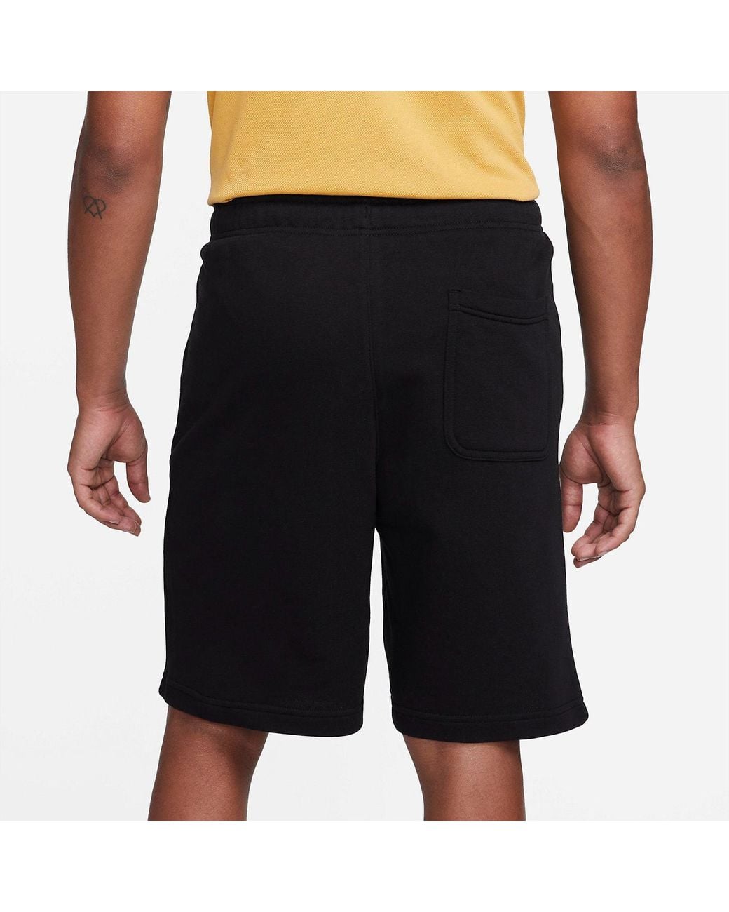 Nike Black Club+ French Terry Shorts for men