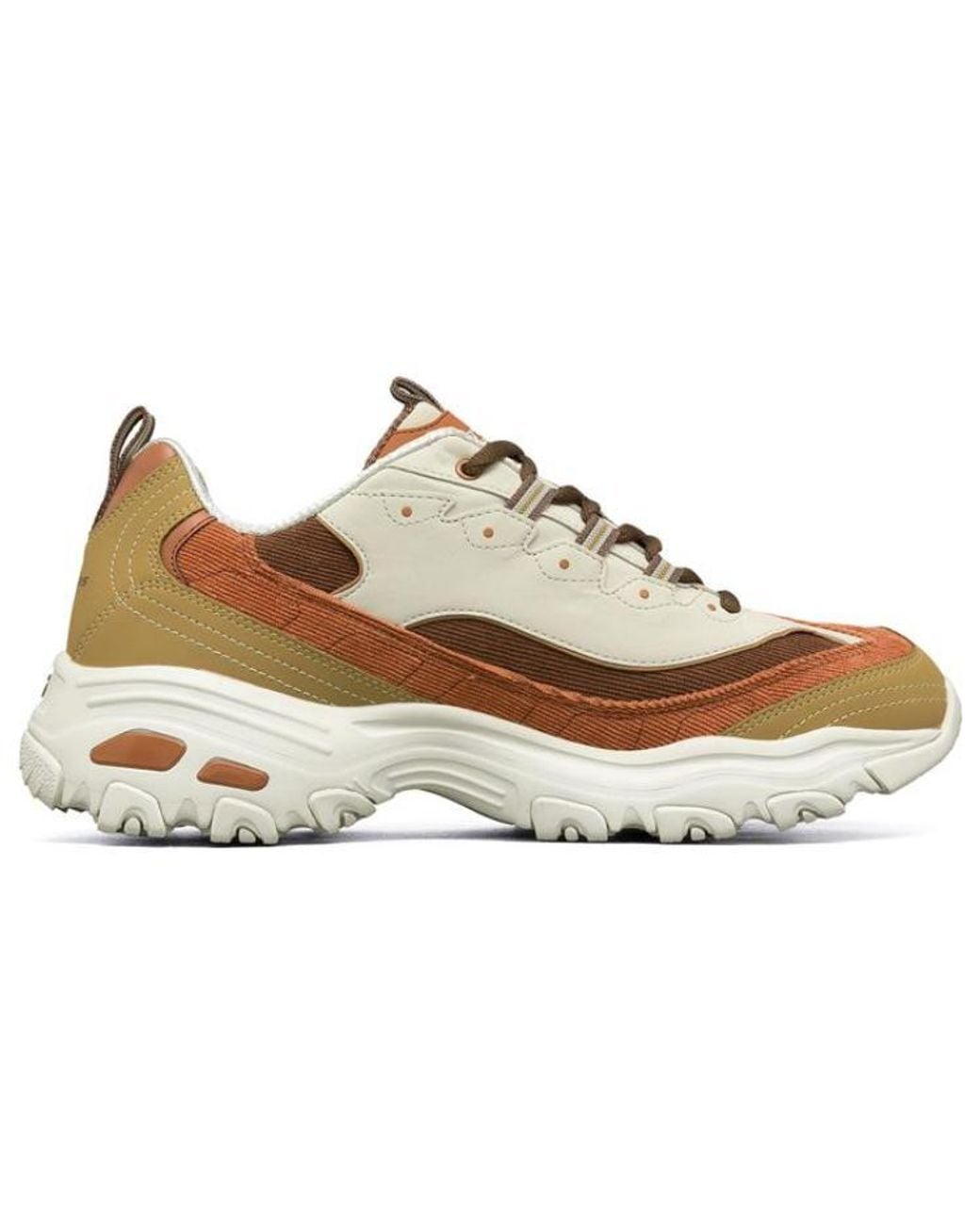 Skechers White (Wmns) D'Lites 1.0 'Cream'