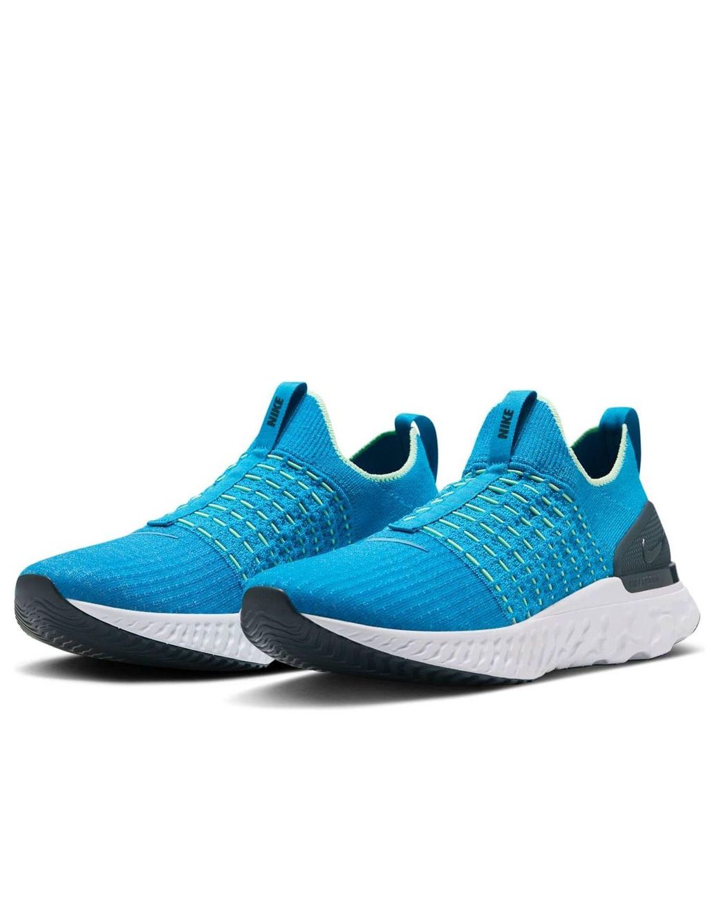 nike running shoes for men blue