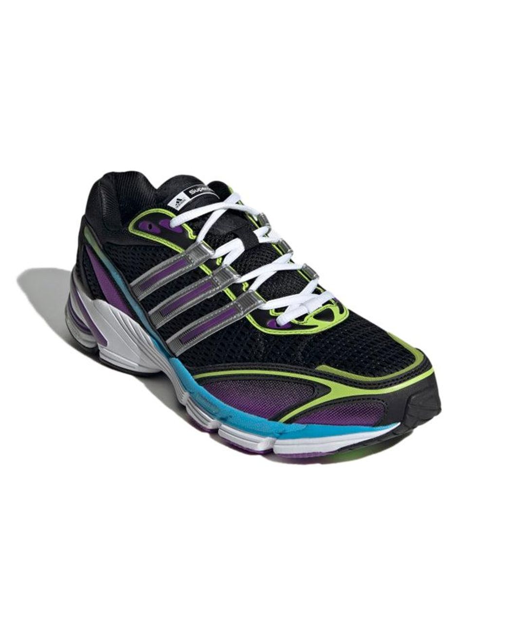 Adidas Blue Supernova Cushion 7 Shoes 'Core Metallic' for men