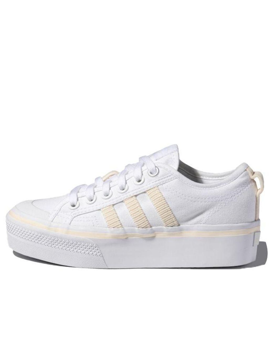 Adidas White (Wmns) Nizza Platform 'Off Cream'