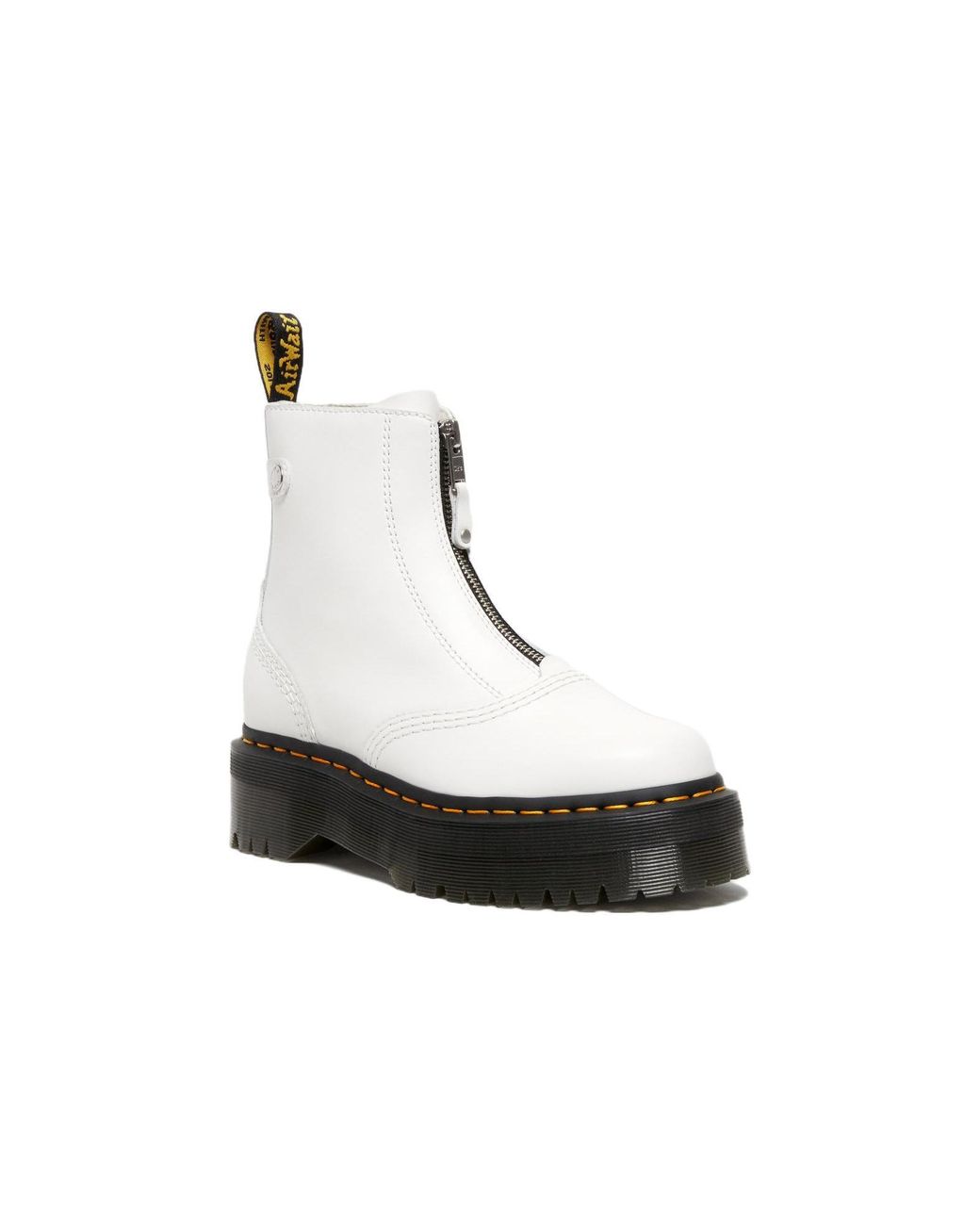 Dr. Martens White (Wmns) Jetta Platform Boots