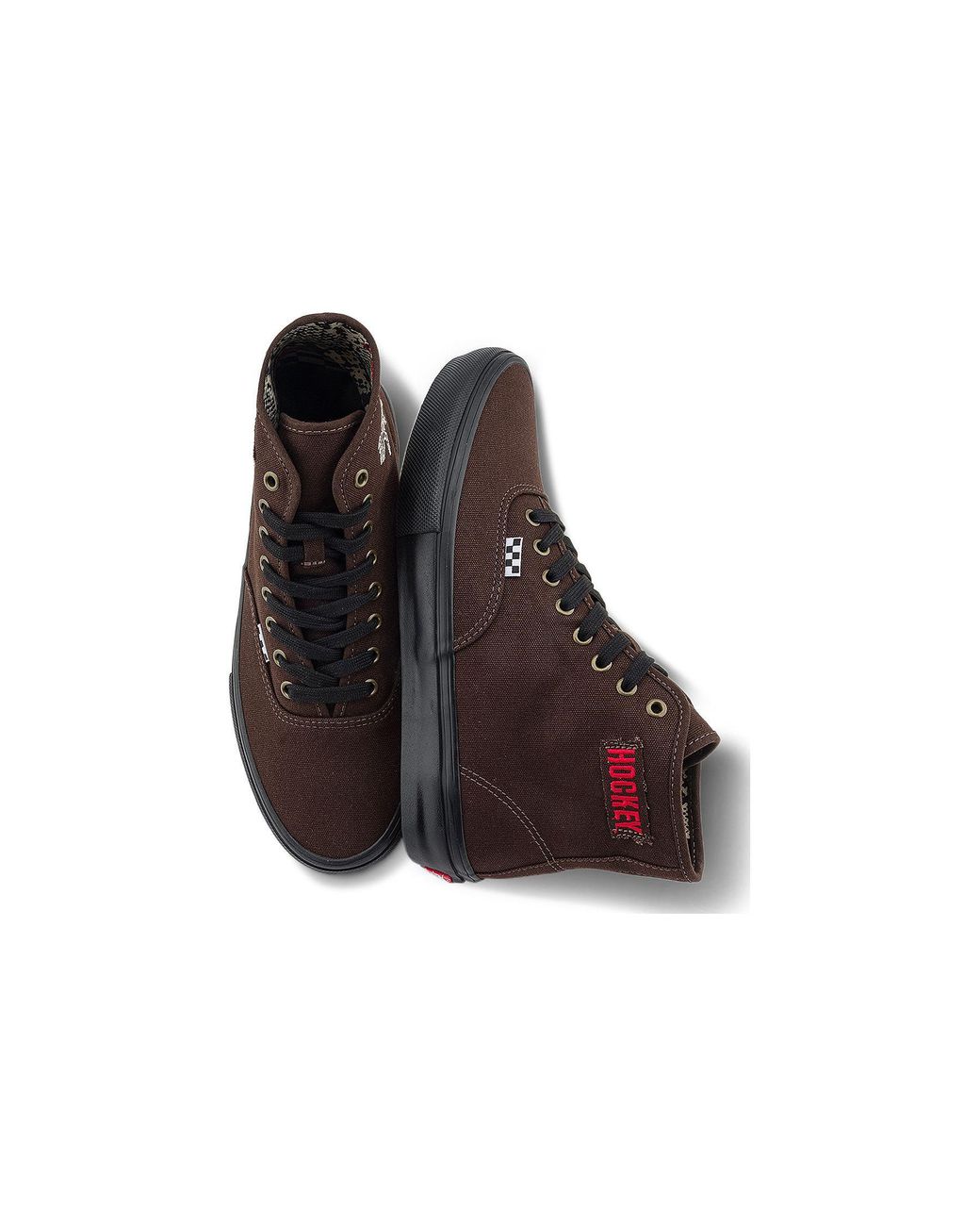 Vans Brown X Hockey Authentic High 'Dark'