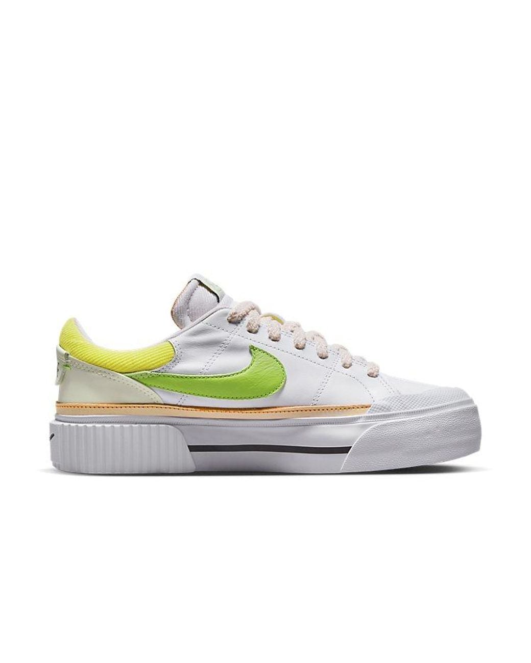 Nike White (Wmns) Court Legacy Lift 'Feel Love'