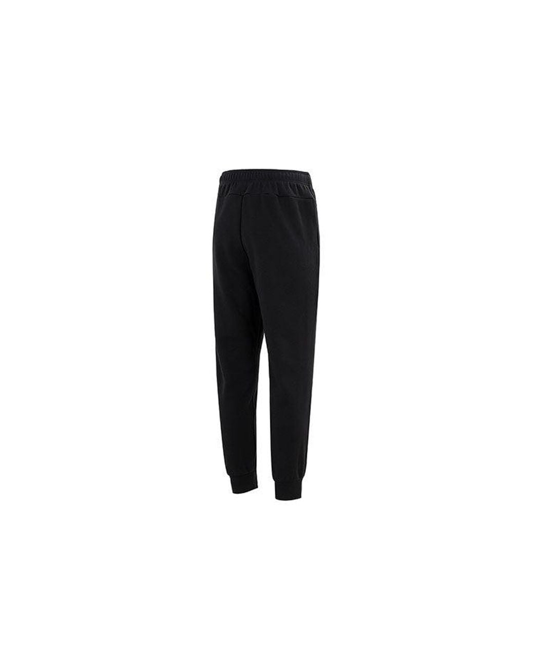 Adidas Black Sl Ft Tc Pt Logo Knit Sports Bundle Feet Long Pants/Trousers for men