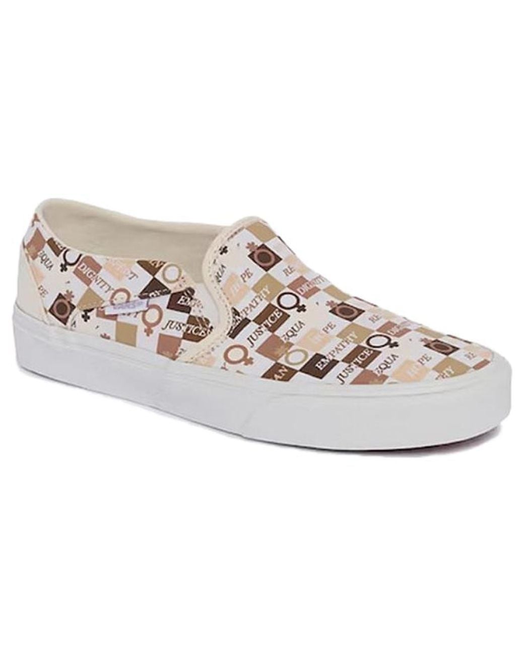 Vans White (Wmns) Slip-On X Asher 'Divine'