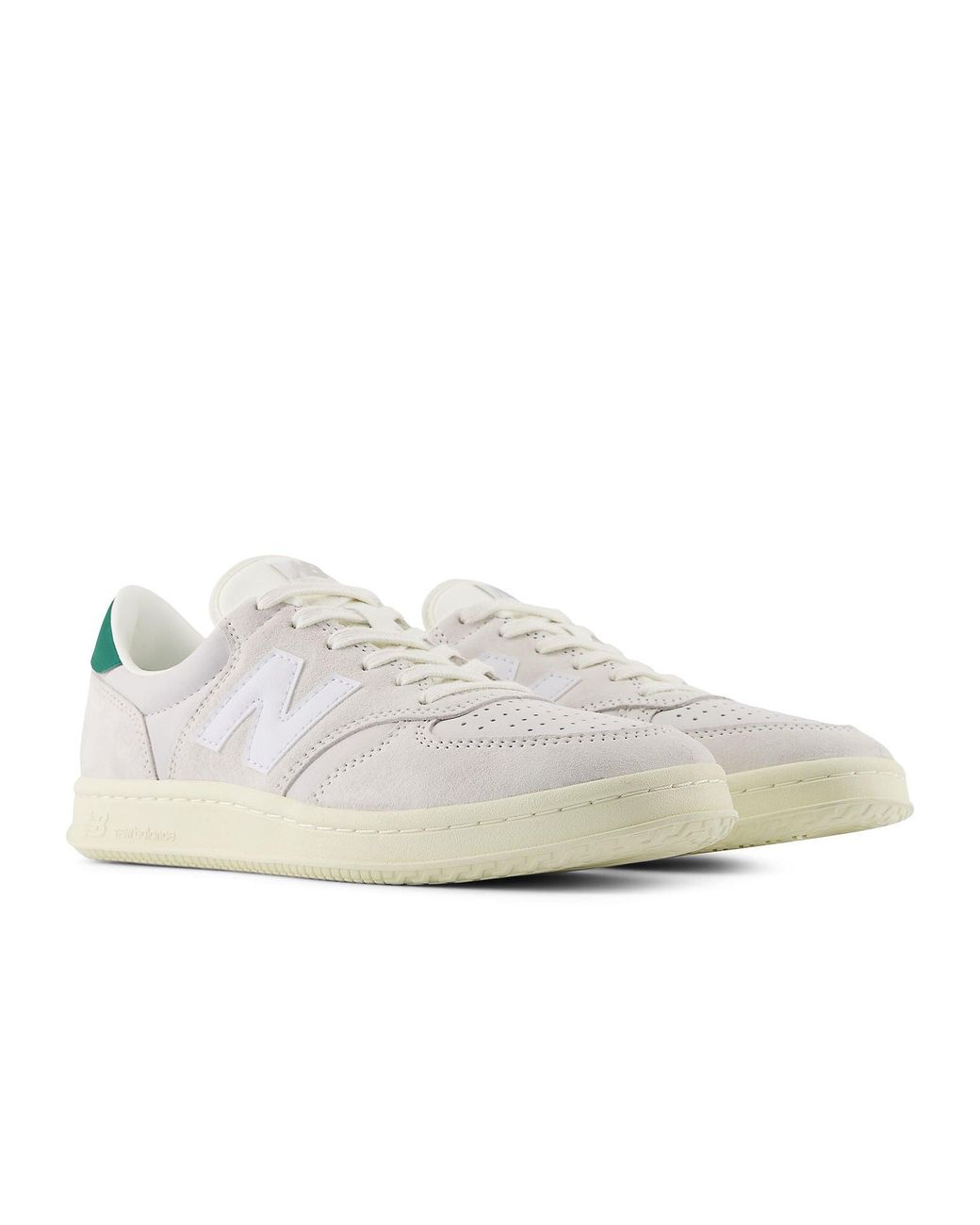 New Balance White T500 'Reflection Nori' for men