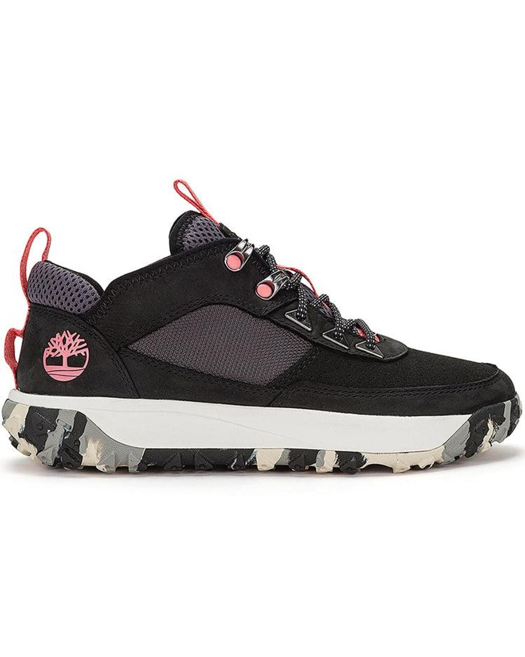 Timberland Black (Wmns) Greenstride Motion Low Shoe Nubuck'