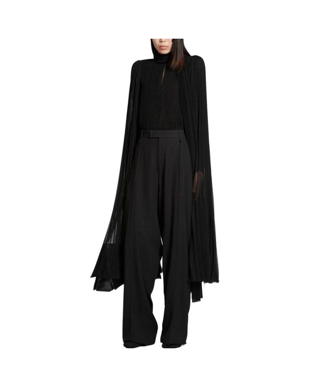 Balenciaga Black (Wmns) Skater Tailored Pants