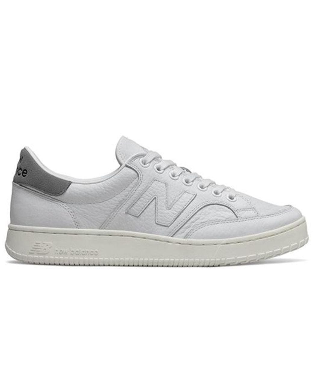 New Balance White 400 'Premium Leather' for men