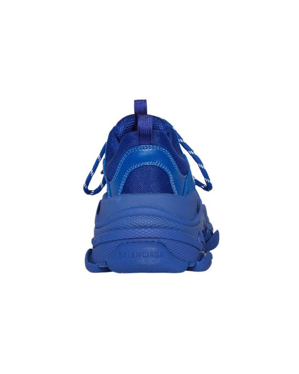Balenciaga Blue Triple S Sneakers for men