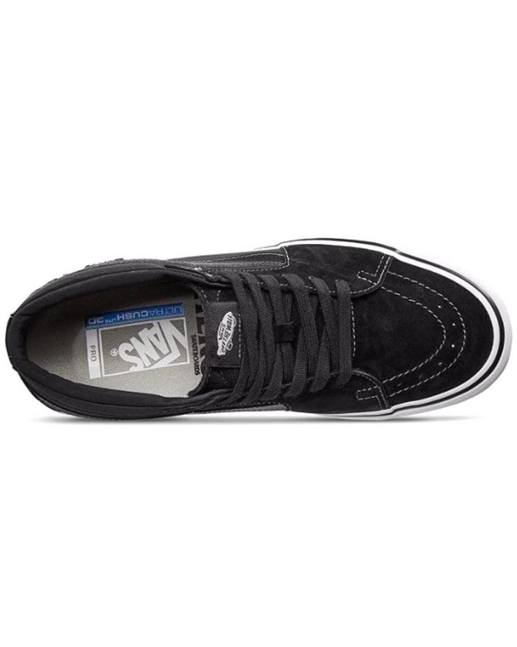 Vans Black Anti Hero X Sk8-Mid Pro for men