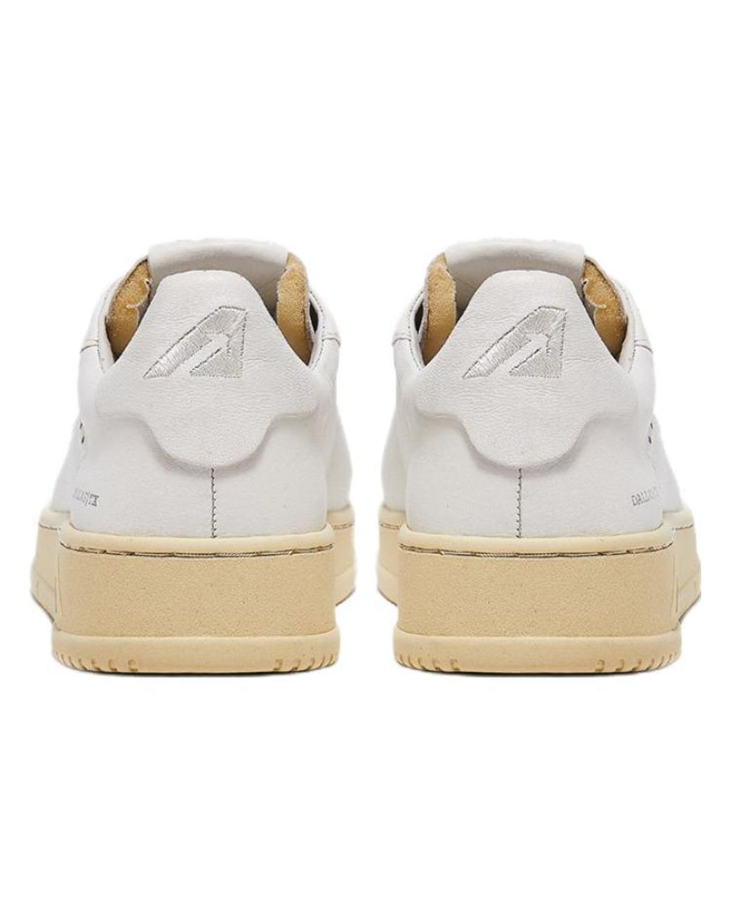 Autry White (Wmns) Dallas Goatskin Low Cream'