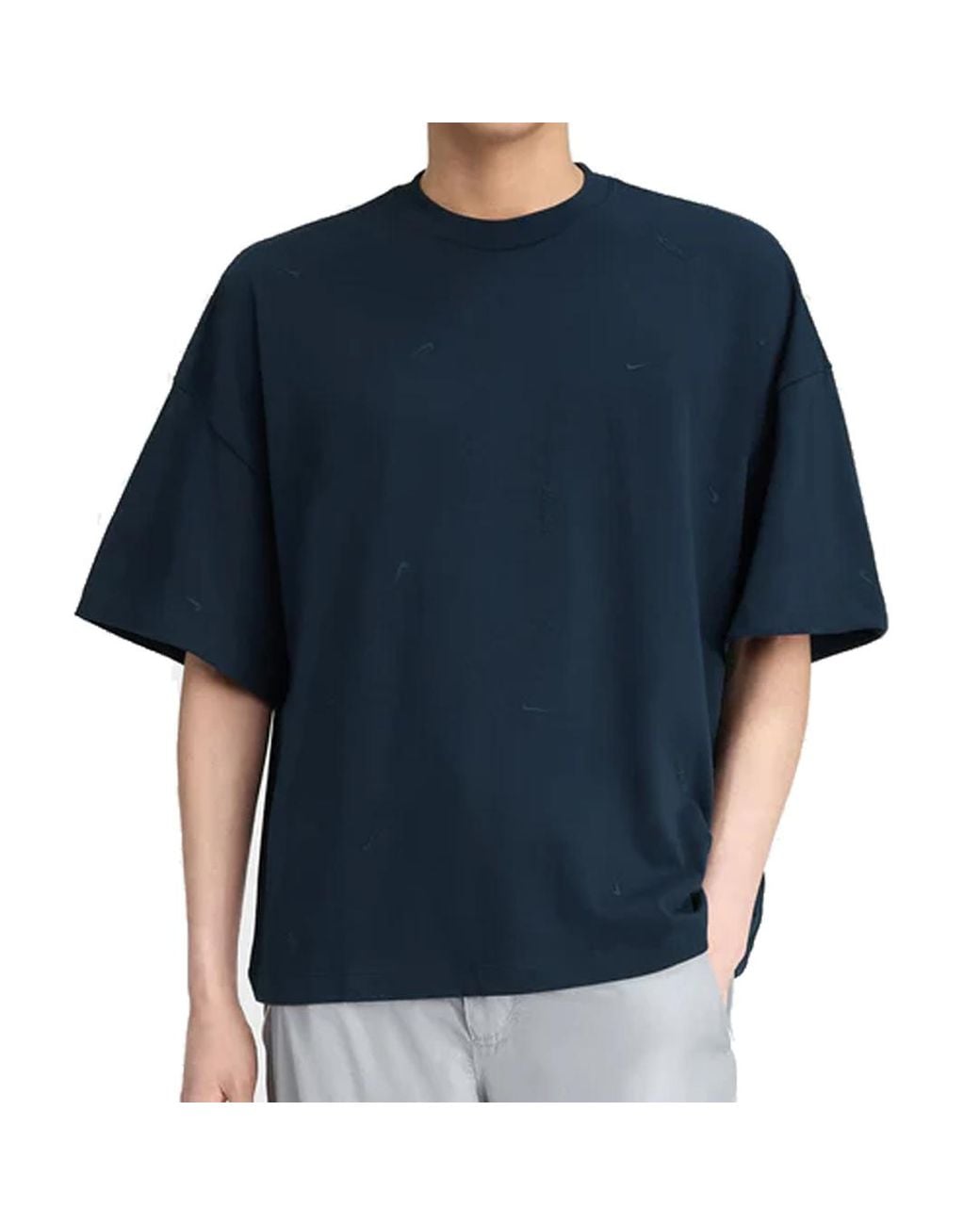 Nike X Jacquemus Short Sleeve T-Shirt Asia Sizing 'Dark Obsidian
