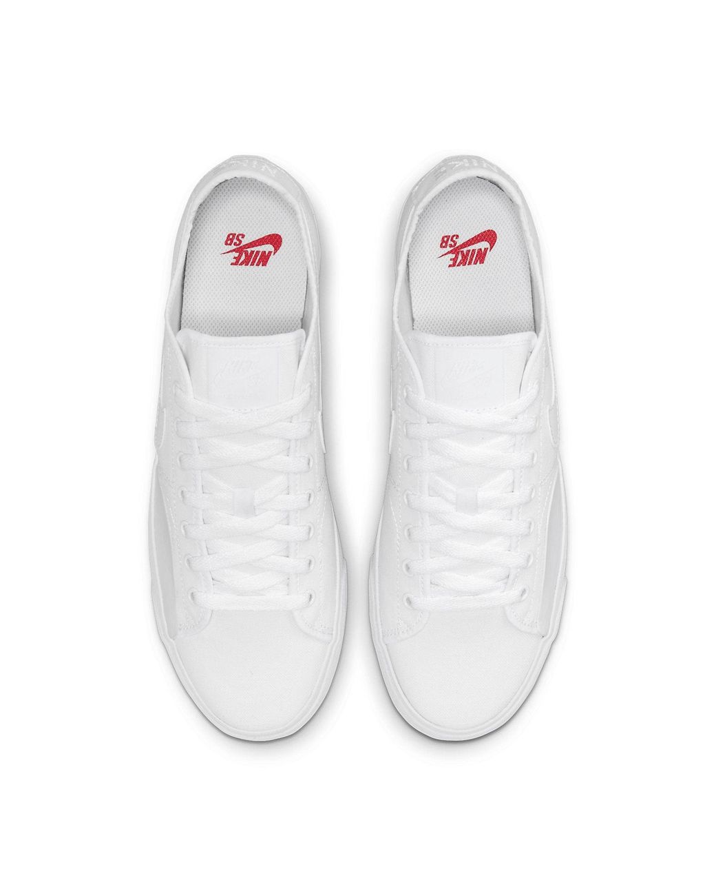 Nike White Blazer Court Sb 'Triple' for men