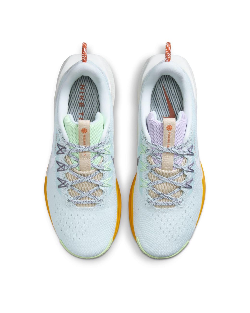 Nike Blue Reactx Pegasus Trail 5 Trail Running Shoes