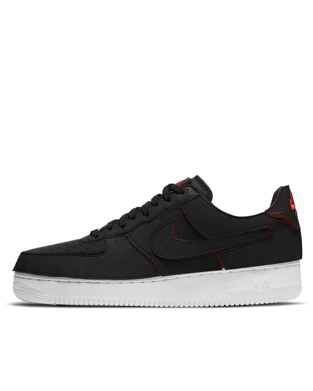 Nike Black Air Force 1/1 Low Chile' for men