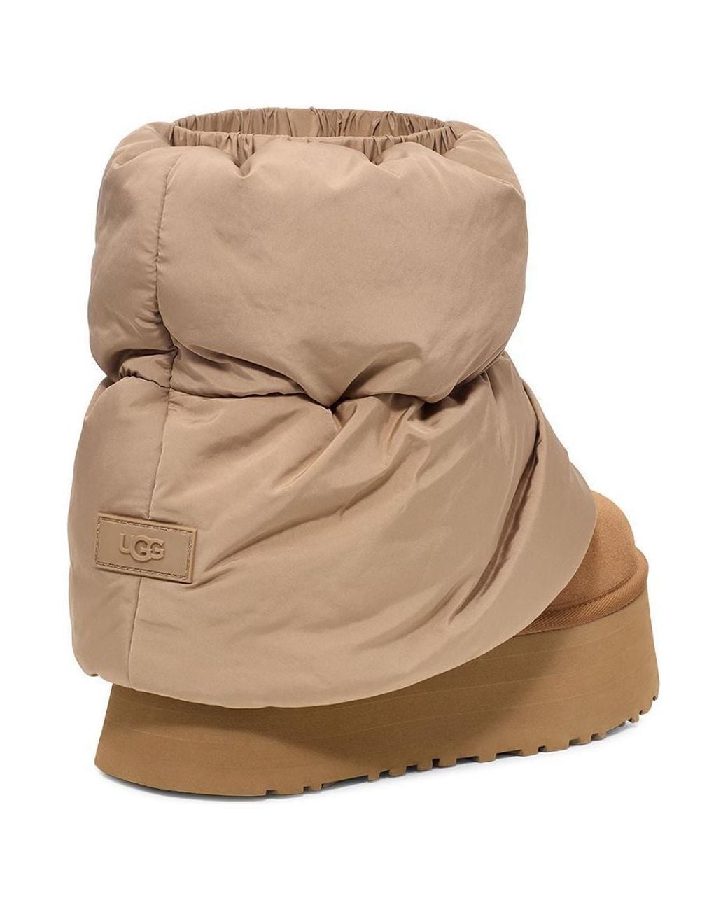 Ugg Natural Classic Mini Dipper Puffer Boots