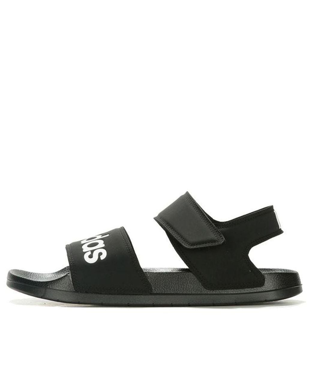 Adidas Black Adilette Sandal
