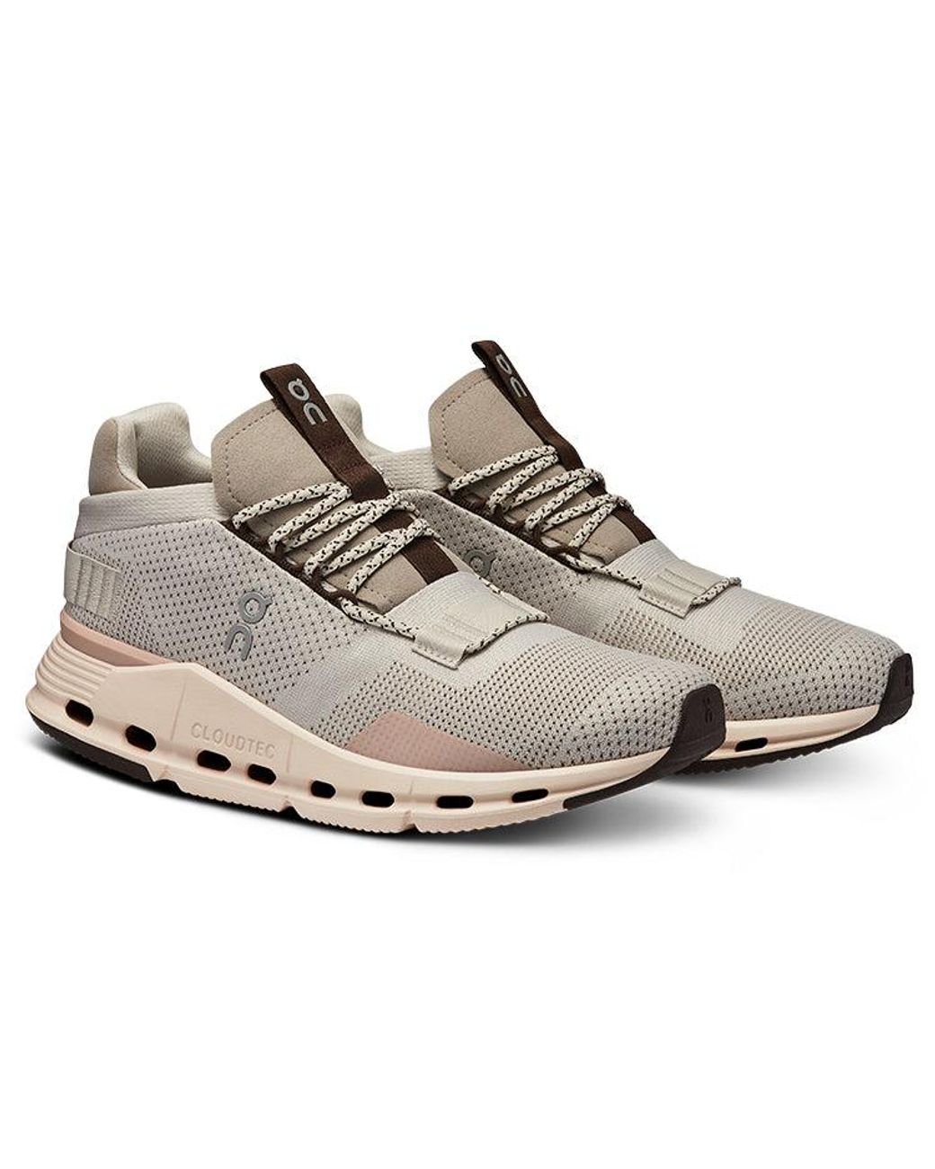 On Shoes Brown (Wmns) Cloudnova 'Pearl Shell'