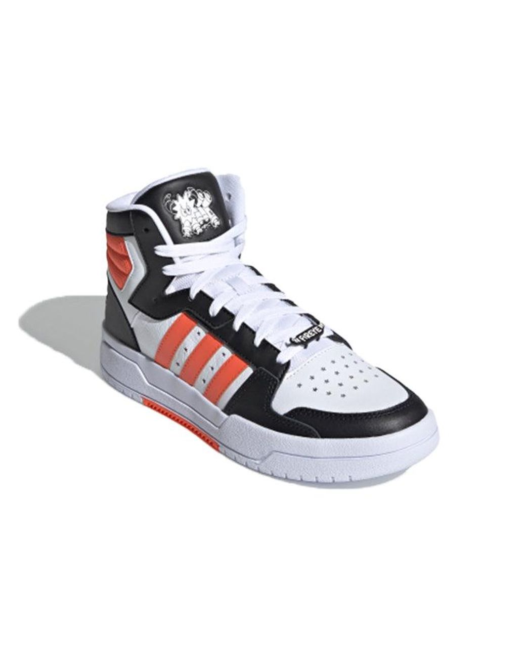 Adidas Blue Entrap Mid Shoes for men