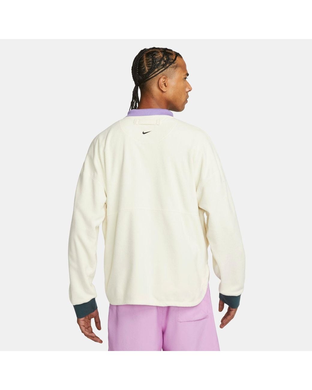 Nike White X Naomi Osaka Sweatshirt 'Coconuts' for men