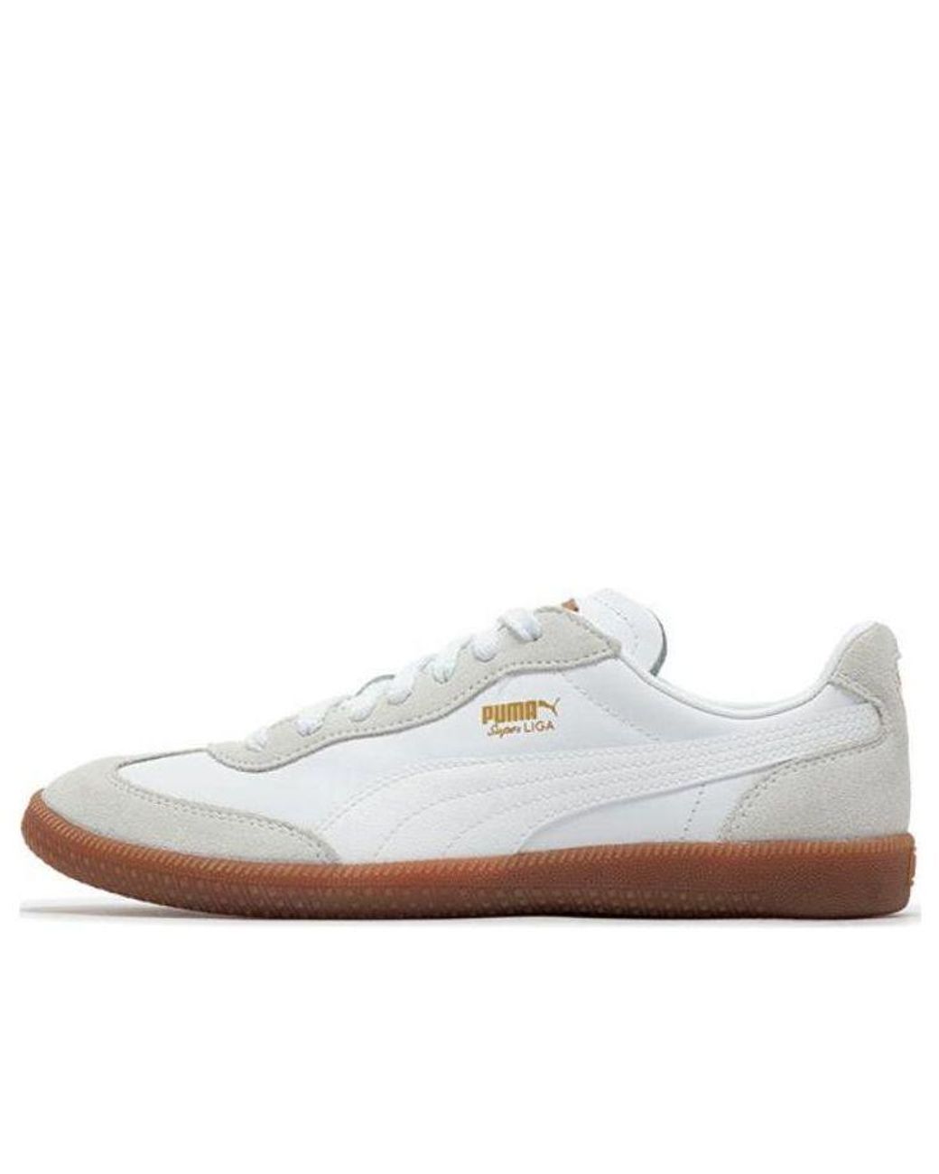 PUMA White Super Liga Og Retro Sneakers for men