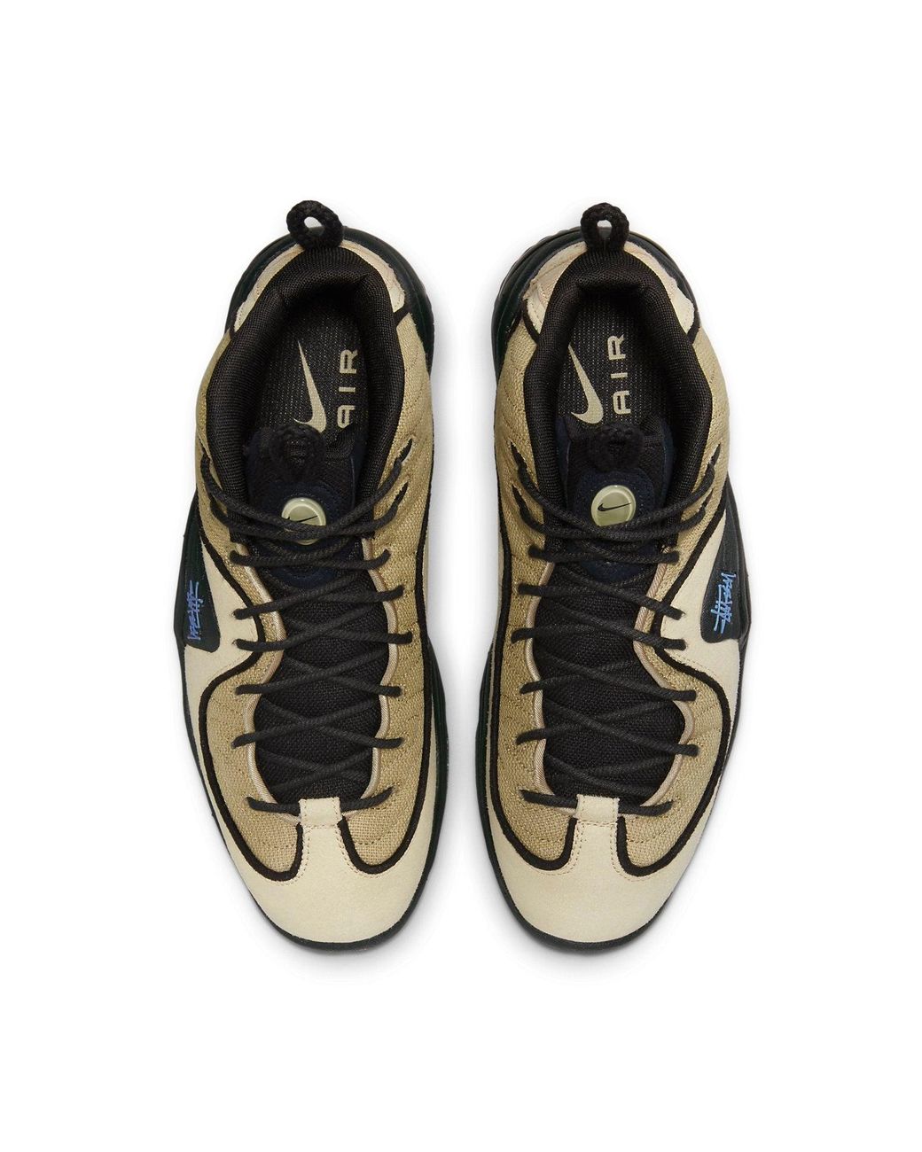 Nike Black X Stussy Air Penny 2 'Fossil' for men