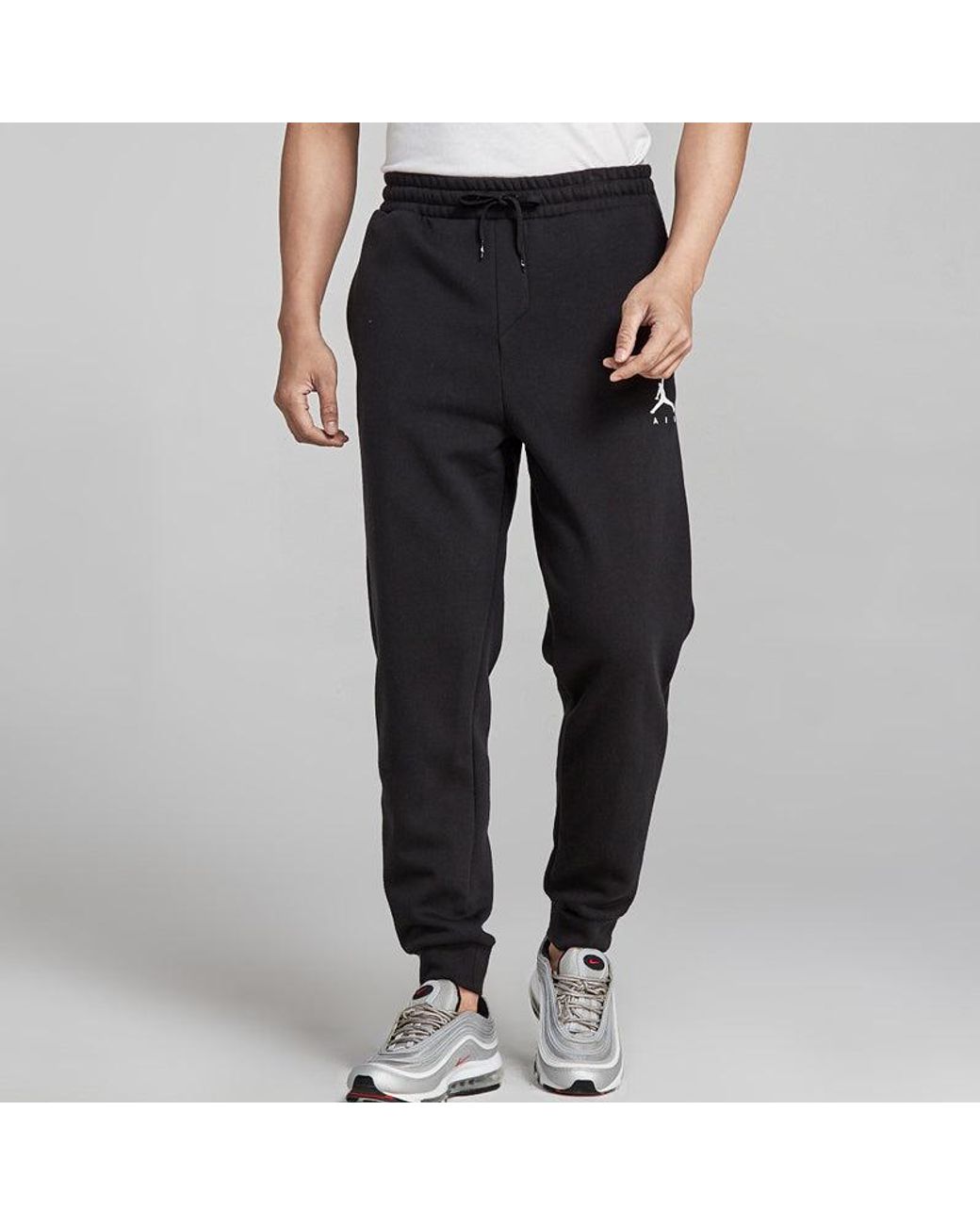 Nike Blue Jumpman Fleece Long Pants/Trousers for men