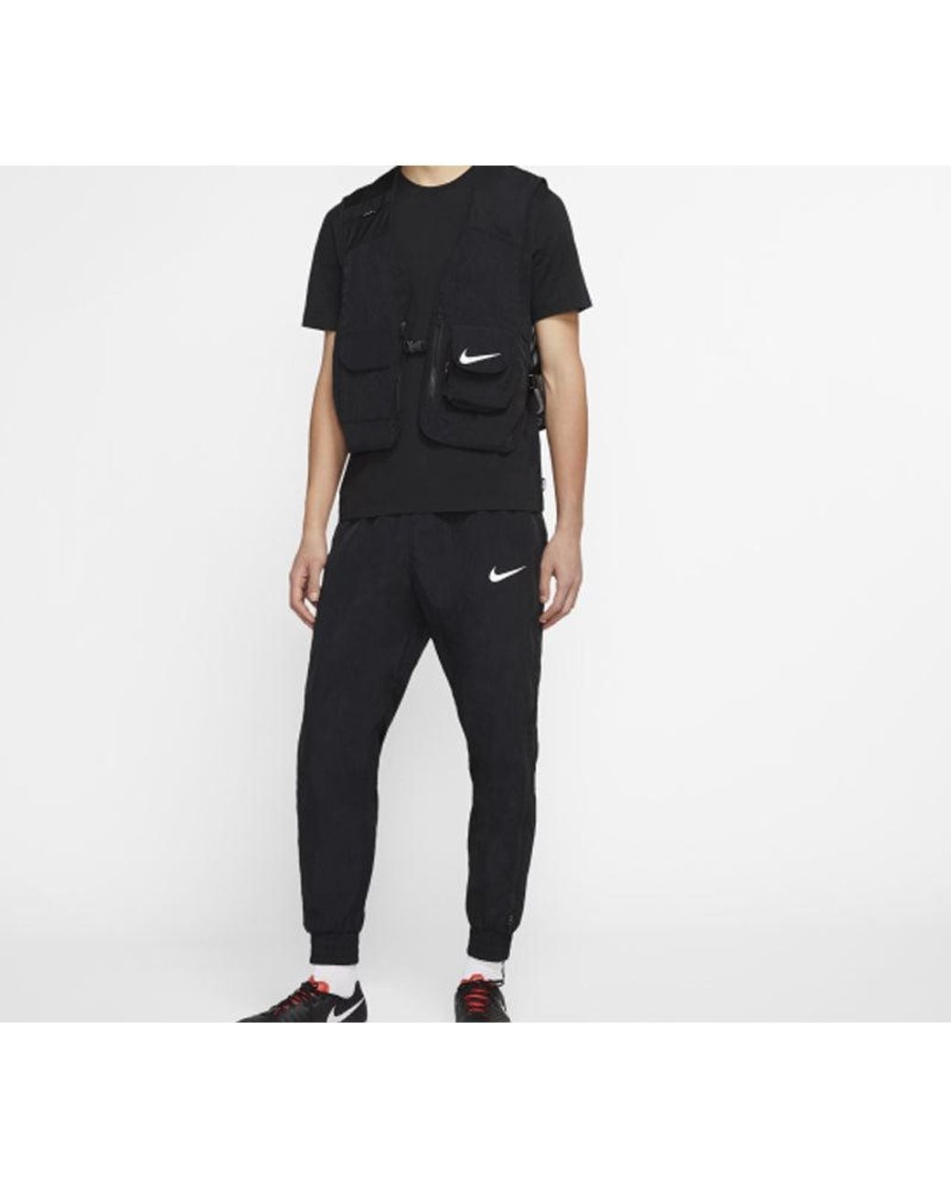Nike Black Fc Detachable Vest Asia Sizing for men