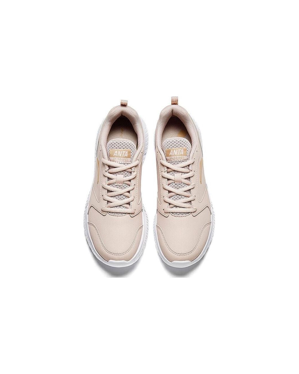Anta White (Wmns) Running Series Sneakers 'Lotus Root'