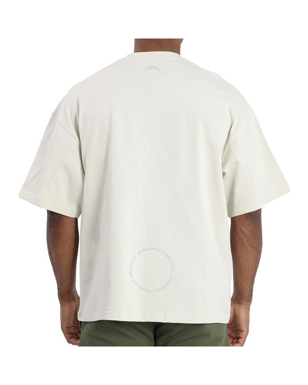 A_COLD_WALL* White Brushed Logo T-Shirt for men