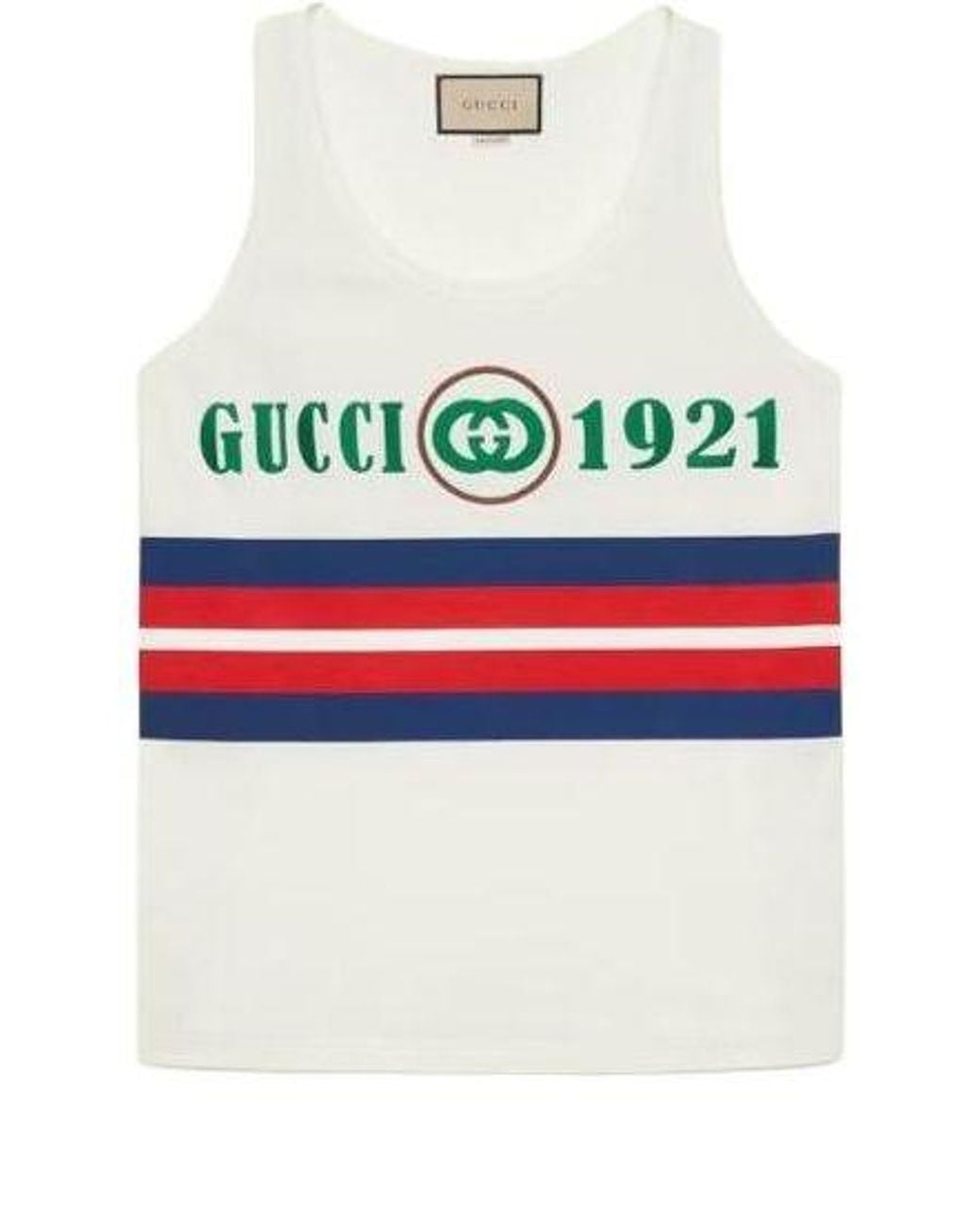 Gucci Red (Wmns) Cotton Tank Top
