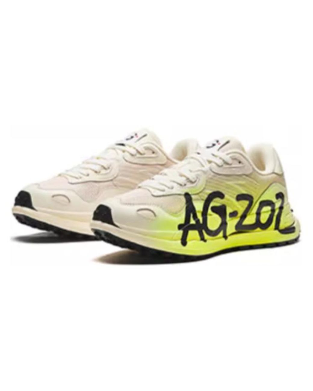 Anta Yellow Running Series Sneakers for men