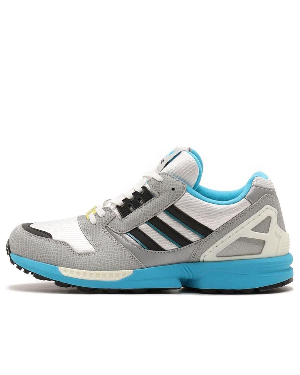 adidas gazelle silver green womens Gucci Adidas ZX 8000 Two Tone Suede Sneakers  Runway Catalog