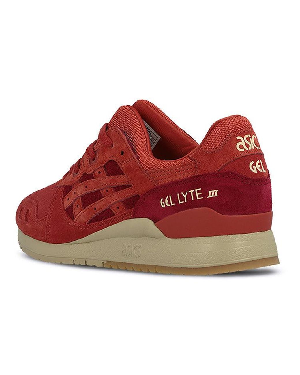 Asics Red Gel Lyte Iii 'Tandori Spice' for men